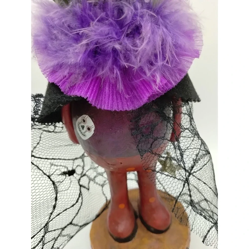 Cute Halloween Goblin Nodder Figurine Hat Spider